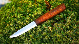 HOW TO MAKE A BUDGET KNIFE IN 1 DAY Trollsky Knifemaking [upl. by Neelhtak674]