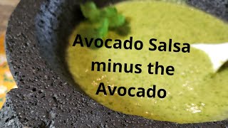 Avocado Salsa without Avocado [upl. by Pattison]