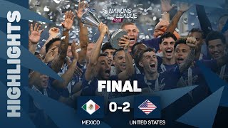 Highlights  Mexico vs United States  202324 Concacaf Nations League Final [upl. by Jade148]