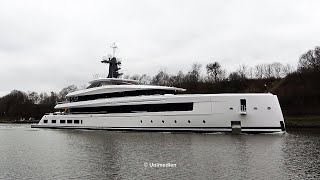 HAVEN yacht  the special ship horn of the brand new LURSSEN superyacht  4KQualityVideo [upl. by Adyht258]