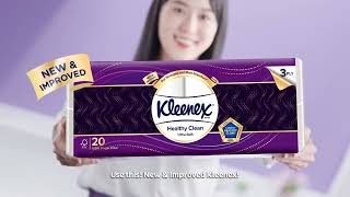 Cleans Better Lasts Longer  Kleenex Healthy Clean Toilet Tissues [upl. by Ssenav]