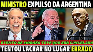 ACABOU DE EXPLODIR NOTICIA MINISTRO FOI PRATICAMENTE EXPULSO DE REUNIÃO NA ARGENTINA [upl. by Irena]