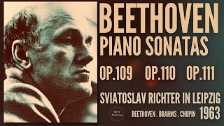 Beethoven  Sonatas Op109110111  Presentation Centurys recording  Sviatoslav Richter 1963 [upl. by Shoshanna]