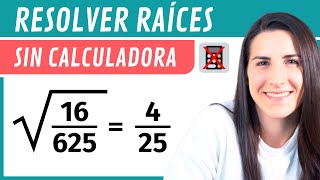 Resolver RAÍCES Sin Calculadora 🔶 Descomposición Factorial [upl. by Haseena398]