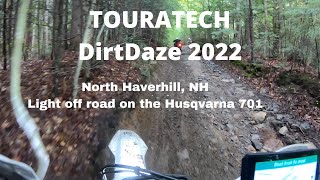 Touratech Dirt Daze 2022 on the 2021 Husqvarna 701 Enduro  NEBDR Section 5 [upl. by Maurizia]