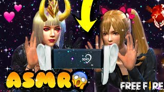 ASMR 🥶❄COMIENDO HIELO CON MI HERMANA EN TUS OÍDOS 🔥 Free Fire [upl. by Rooney]