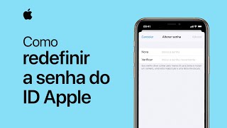 Como redefinir a senha do seu ID Apple no iPhone iPad ou iPod touch — Suporte da Apple [upl. by Lars]