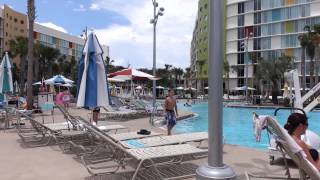 Pool Areas at Universals Cabana Bay Beach Resort Universal Orlando [upl. by Yendic]