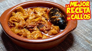 La MEJOR receta de CALLOS a la MADRILEÑA del MUNDO [upl. by Immac585]