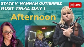 State v Hannah Gutierrez Rust Armorer Trial Day 1  Law Enforcement Witnesses [upl. by Halyak]