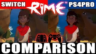 RiME  Switch vs PS4 Pro  COMPARISON FPS Graphics and more details [upl. by Nalor659]