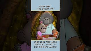 Sneak Peek The Snowy Day  Papa amp Mangos Animated Read Alouds for Kids [upl. by Milburn]