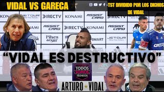 DEBATE CALIENTE EN TST POR VIDAL quotVIDAL DESTROZÓ EL PROYECTOquot ALDO VS BASAURE  gareca vs vidal [upl. by Katya921]