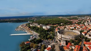 Pula Premantura Medulin Fažana Barbariga Bale Vodnjan [upl. by Narcho]