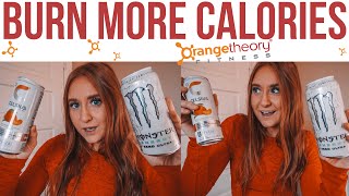 How to BURN MORE CALORIES in ORANGETHEORY FITNESS CLASS  OTF class the morning after NYE vlog [upl. by Gabrielson]