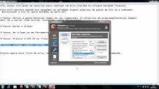 GTA IV Erro Failed to release SecuROM license [upl. by Miner267]