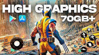 10 High Graphics BIGGEST Games for Android amp iOS of 2024  Top 10 Best Mobile Games of 2024 [upl. by Remark]