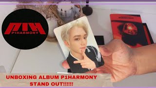 INDO SUB UNBOXING P1HARMONY 피원하모니 ALBUM DISHARMONY  STAND OUT [upl. by Anav457]