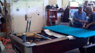 Pool Table Recover [upl. by Notlil404]