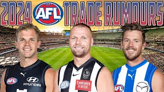 2024 AFL Trade Rumours Speculation News amp More [upl. by Ajet]