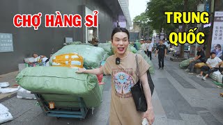 Ty Thy đại náo Chợ 13 kho hàng sỉ khổng lồ tại Quảng Châu Trung Quốc  Ty Thy Vlog Gỏi đu đủ [upl. by Surad291]