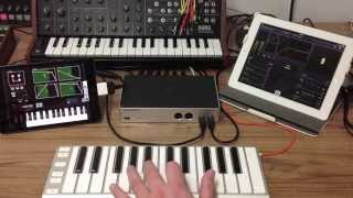 iConnectMIDI4 Audio Routing via iConfig [upl. by Ellehsad]