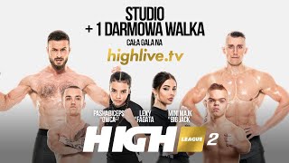 HIGH League 2 Studio i pierwsza walka [upl. by Philpot576]