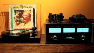 Hugh Masekela  Stimela Binaural Recording  3d Sound [upl. by Ecirad837]