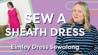 Sew a sheath dress Step by step instructions [upl. by Ardnama]