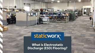 What is Electrostatic Discharge – ESD Flooring [upl. by Trefler455]