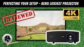 BenQ LK936ST  Golf Simulator Projector REVIEW  4K GolfSimulator BenQLK936ST BenQGolfMode [upl. by Atem]