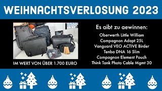 Die TaschenfreakWeihnachtsverlosung 2023 im Wert von 1700 Euro [upl. by Vocaay460]