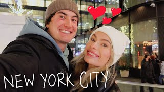 a romantic trip to NYC vlog [upl. by Akinohs64]