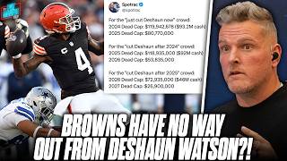 Deshaun Watson Has Disastrous Week 1 What Are The Browns Going To Do  Pat McAfee Reacts [upl. by Ellan]