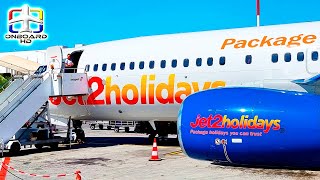 TRIP REPORT  Is Jet2 the Best UK airline  Birmingham to Santorini  Jet2 Boeing 737 [upl. by Edmanda921]