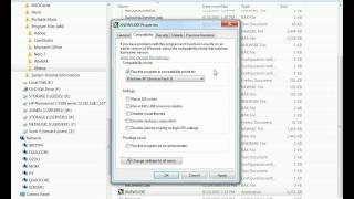 Compatibility Mode in Windows 7 [upl. by Declan]