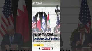 Israel and the United Arab Emirates signed the Abraham Accords [upl. by Macur]