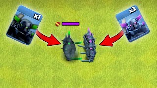 Max Level Troops vs Level 1 Troops  Clash of Clans [upl. by Campball]