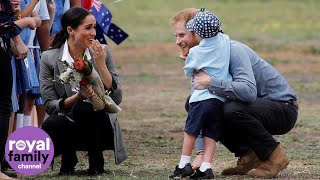 The Duke and Duchess of Sussex’s cutest moments with kids [upl. by Anasor]