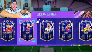 TOTY FUT DRAFT  PLANTILLA entera TOTY o DESCARTO un ICONO FIFA 21 [upl. by Nywg]