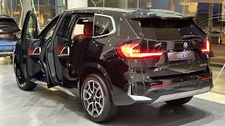 First Look AllNew 2023 BMW X1 sDrive18i xLine 136hp  Black Sapphire Metallic Color [upl. by Yelsel]