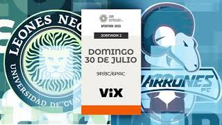 Leones Negros vs Cimarrones  Promo  VIX 🇺🇸 [upl. by Aleta]