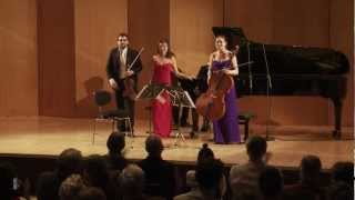 Trio Gaspard  J Haydn Klaviertrio CDur  Piano Trio in C major Hob XV27 [upl. by Zobe]