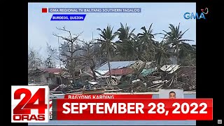 24 Oras Express September 28 2022 HD [upl. by Evilc]