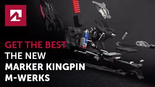 GET THE BEST The new Marker Kingpin MWerks skitouring bindings [upl. by Irrak538]