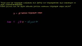 İki Adımlı Denklem Problemi Bilgisayarlar Matematik  Cebir Cebirin Temelleri [upl. by Giffy854]