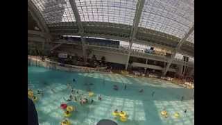 Linetech Ziplines  West Edmonton Mall Waterpark [upl. by Nyltyak374]