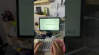 Asmr asmr keyboard fasttypingkeyboard asmrkeyboard trending typing typingking shorts [upl. by Gruver]