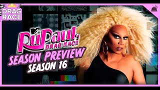 RuPaul’s Drag Race 16  Season Preview [upl. by Noired634]