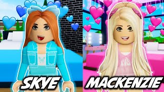 SKYE VS MACKENZIE CHALLENGE IN ROBLOX BROOKHAVEN [upl. by Varien]